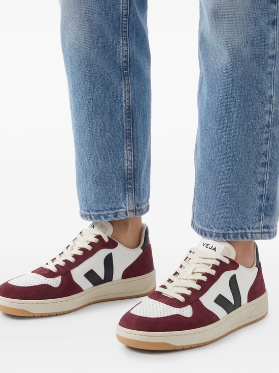 Veja Shoes - Veja V-10 Sneakers in white, black and amarante